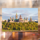 Parlement Hill in Ottawa Raamsticker (Vel 2)