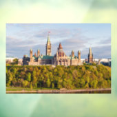Parlement Hill in Ottawa Raamsticker (Vel 3)