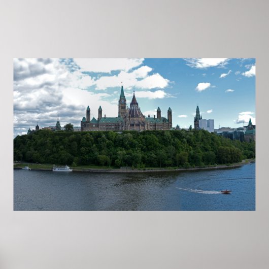 Parlement Hill Ottawa Canada Poster (Voorkant)