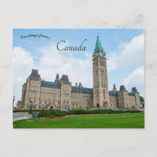 Parlement Hill Ottawa Ontario Canada Briefkaart
