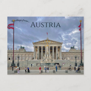 Parlement Oostenrijk Oostenrijks Parlement Oostenr Briefkaart