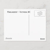 Parlement te nacht briefkaart (Achterkant)