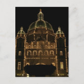 Parlement te nacht briefkaart (Voorkant)