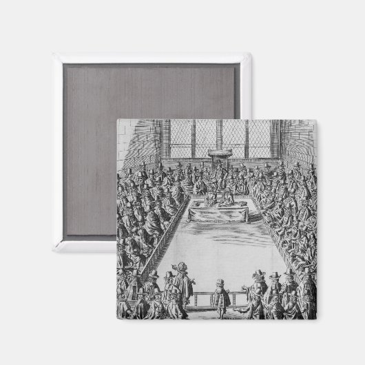 Parlement tijdens het Gemenebest, 1650 Magneet (Voorkant / Achterkant)
