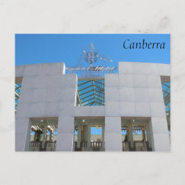 parlement van Australië, Canberra. Briefkaart