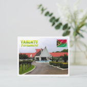 Parlement Vanuatu - Briefkaart (Staand voorkant)