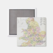 Parlementaire Vertegenwoordiging | Engeland en Wal Magneet (Voorkant / Achterkant)