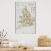Parlementaire Vertegenwoordiging | Engeland en Wal Poster (Keuken)