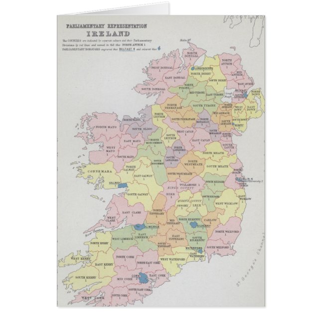 Parlementaire Vertegenwoordiging | Ierland (Voorkant)