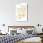 Parlementaire Vertegenwoordiging | Ierland Canvas Afdruk (Insitu (Slaapkamer))