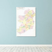 Parlementaire Vertegenwoordiging | Ierland Canvas Afdruk (Insitu (Houten vloer))