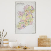 Parlementaire Vertegenwoordiging | Ierland Poster (Keuken)
