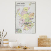 Parlementaire Vertegenwoordiging | Schotland Poster (Keuken)