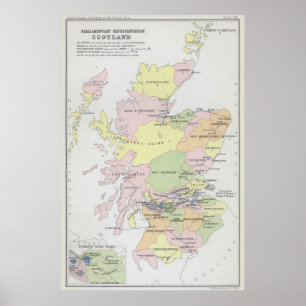 Parlementaire Vertegenwoordiging   Schotland Poster