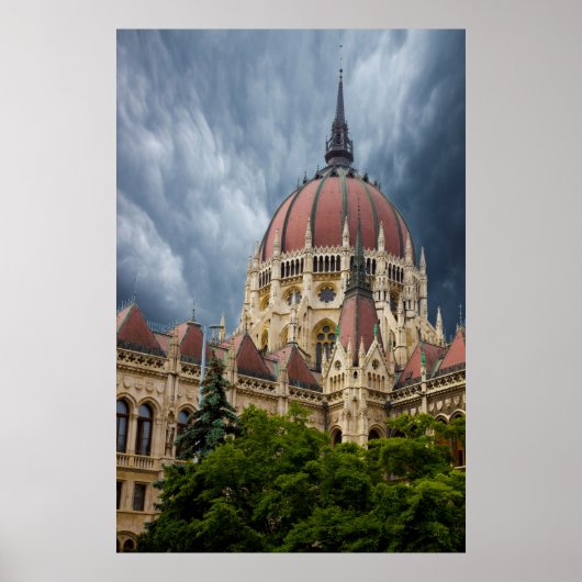 Parlementsbouwcompositie Poster (Voorkant)