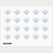 Parlementsgebouw Boedapest Hongarije Hart Sticker (Vel)