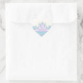 Parlementsgebouw Boedapest Hongarije Hart Sticker (Tas)