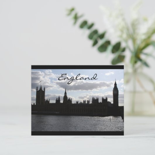 parlementsgebouw briefkaart (Staand voorkant)