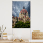 Parlementsgebouw Composiet Poster (Keuken)