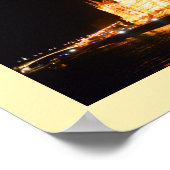 Parlementsgebouw in Boedapest Poster (Hoek)