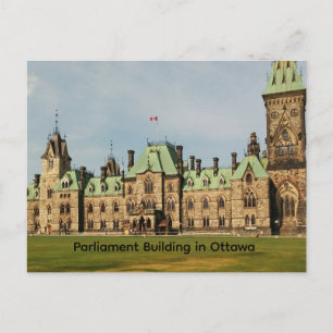 Parlementsgebouw in Ottawa Briefkaart