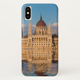 Parlementsgebouw rivierreflectie iPhone x hoesje
