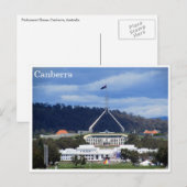 parlementsgebouwen briefkaart (Voorkant / Achterkant)