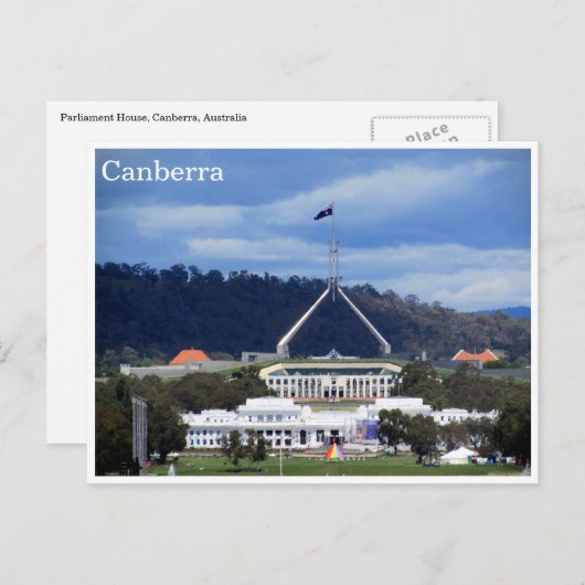 parlementsgebouwen briefkaart (Voorkant / Achterkant)