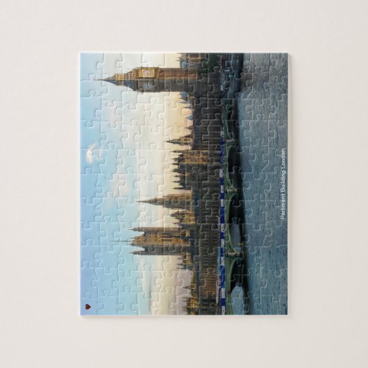 Parlementsgebouwen Londen Legpuzzel (Verticaal)