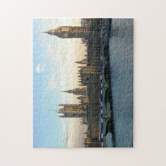 Parlementsgebouwen Londen. Legpuzzel (Verticaal)