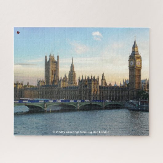 Parlementsgebouwen Londen Legpuzzel (Horizontaal)