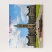 Parlementsgebouwen Ottawa. Legpuzzel (Verticaal)