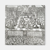 Parlementsleden in 1640 magneet (Voorkant)