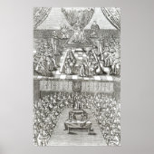 Parlementsleden in 1640 poster (Voorkant)