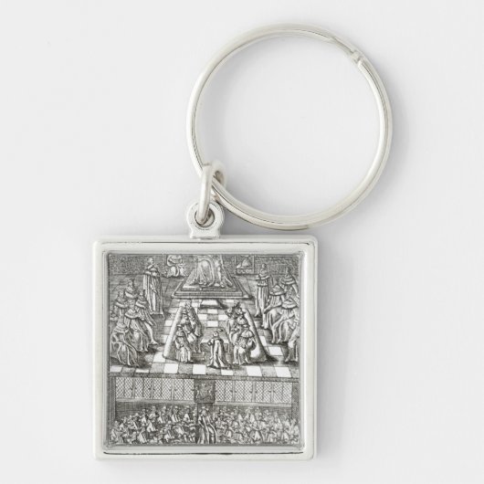 Parlementsleden in 1640 sleutelhanger (Voorkant)