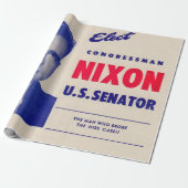 parlementslid Nixon Senator Cadeaupapier (Uitgerold)