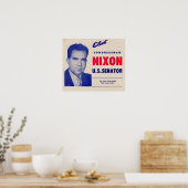  parlementslid Nixon Senator Poster (Keuken)