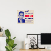  parlementslid Nixon Senator Poster (Thuiskantoor)