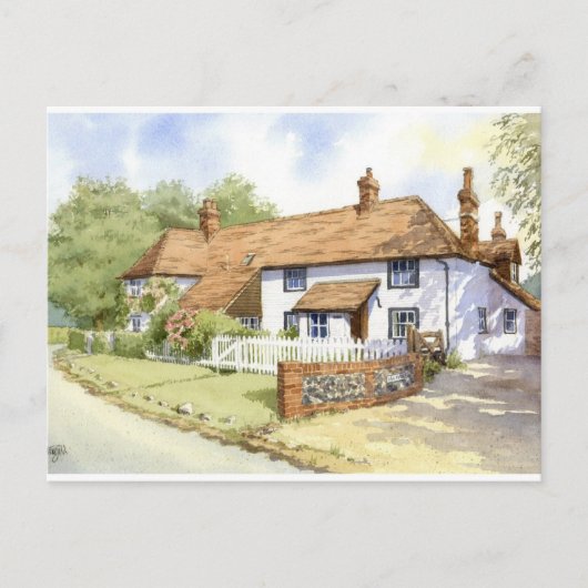 Parlementsportret Oak Ryse House Briefkaart (Voorkant)