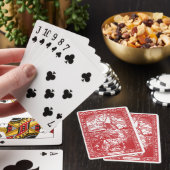 Parlez nous à boire Bourrée Speelkaartdek Pokerkaarten (Insitu)