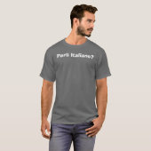 Parli Italiano? T-shirt (Voorkant volledig)