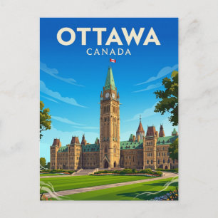Parliament Hill Canada Briefkaart