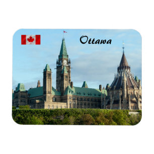 Parliament Hill in Ottawa Magneet