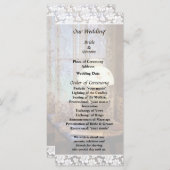 Parlor met orkaanlampweddenschap programmakaart (Voorkant / Achterkant)