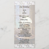 Parlor met orkaanlampweddenschap programmakaart (Voorkant)