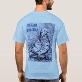 Parlor Roller Pigeon T-shirt (Achterkant)
