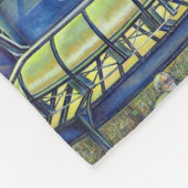 Parlor van het Unieplein Fleece Deken (Hoek)