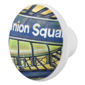 Parlor van het Unieplein Keramische Knop (Rechts)