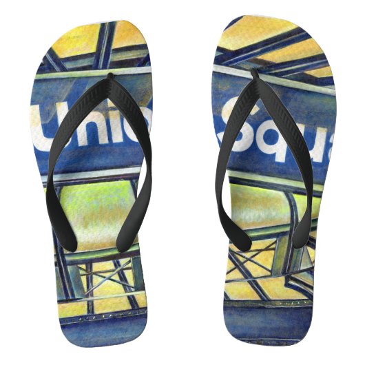 Parlor van het Unieplein Teenslippers (Voetbed)