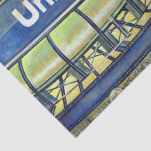 Parlor van het Unieplein Tissuepapier (Detail)